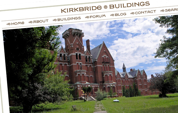 Kirkbride Buildings Web Site Screenshot