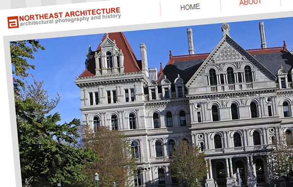 Northeast Architecture Web Site Screenshot